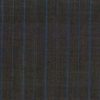 Brown with blue stripes