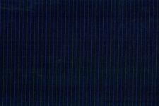 Navy with blue and white pinstripes