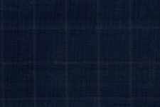 Blue with subtle red windowpane