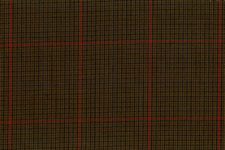 Brown with red windowpane