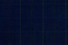 Blue with multi colour windowpane