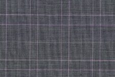 Grey with purple plaid