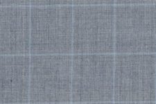 Light grey with blue windowpane