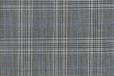 Light grey with blue check