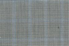 Black & White houndstooth with blue windowpane