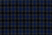 Grey and blue small checks