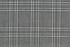 Light grey check with purple