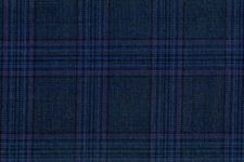 Blue with purple check
