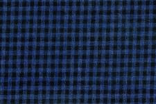 Blue small checks