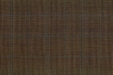 Brown with blue windowpane