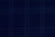 Navy windowpane