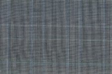 Light grey check with blue