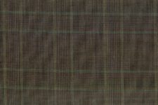 Brown with blue green check