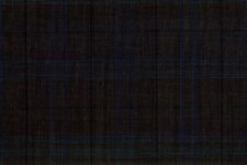 Dark brown with blue check