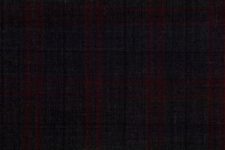 Dark grey with red check