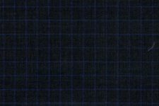 Grey with blue mini check