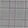 Light grey with purple check