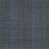 Light grey with blue check
