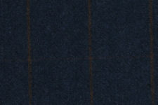 Blue with orange windowpane
