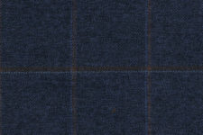 Blue with brown windowpane