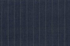 Light blue grey with beige stripes
