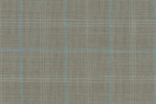 Beige with blue windowpane