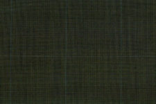 Olive check with blue windowpane