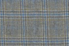 Light grey check with blue windowpane