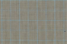 Tan with blue windowpane