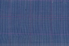 Medium blue with purple windowpane