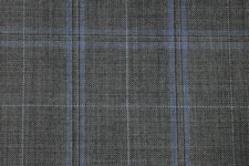 Light grey with blue windowpane