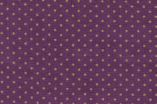 Gold dots on purple