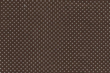 White dots on brown