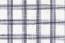 Purple checks - linen