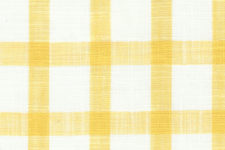 Large yellow checks - linen