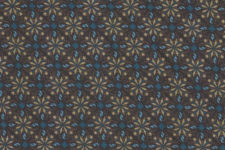 Brown and blue print