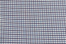 Dark blue and purple small checks