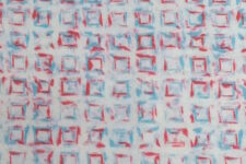 Pink blue abstract squares
