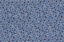 Blue leopard - linen