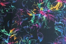 Fluorescent flowers