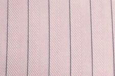Pink herringbone with blue stripes - easy iron